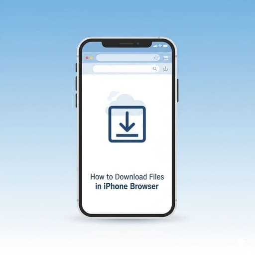How to Download Files Using Safari and Chrome on iPhone